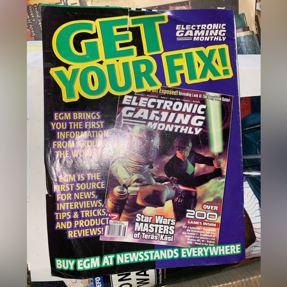 Electronic Gaming Monthly EGM'S 1997 SHOW GUIDE TO ELECTRONIC ENTERTAINMENT
Used